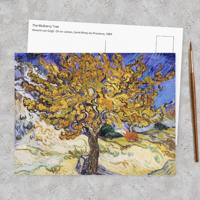 Vincent van Gogh - Mörbärsträdet Vykort (Skapare uppladdad)
