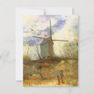 Vincent van Gogh - Moulin de la Galette, Väderkvar