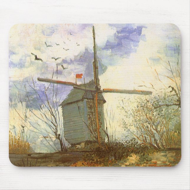 Vincent van Gogh - Moulin de la Galette, Väderkvar Musmatta (Framsidan)