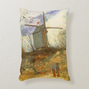 Vincent van Gogh - Moulin de la Galette, Väderkvar Prydnadskudde