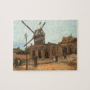 Vincent van Gogh - Moulin de la Galette, Väderkvar Pussel