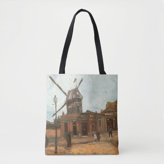 Vincent van Gogh - Moulin de la Galette, Väderkvar Tygkasse (Framsida)