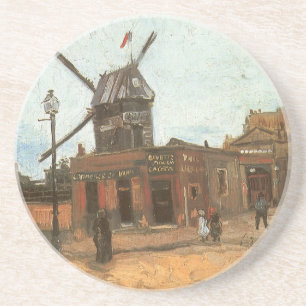 Vincent van Gogh - Moulin de la Galette, Väderkvar Underlägg Sandsten