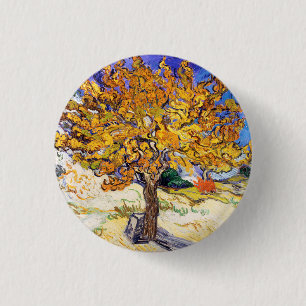 Vincent Van Gogh Mulberry Träd Fine Art Knapp