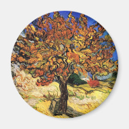 Vincent Van Gogh - Mulberry Träd Fine Art Magnet