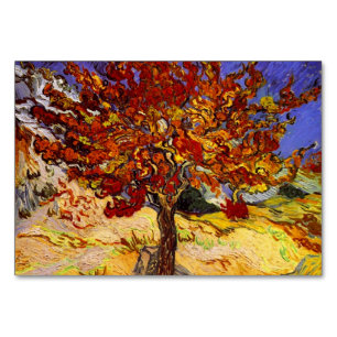 Vincent Van Gogh Mulberry Träd Fine Art Painting Bordsnummer