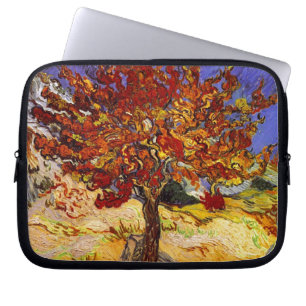 Vincent Van Gogh Mulberry Träd Fine Art Painting Laptop Fodral