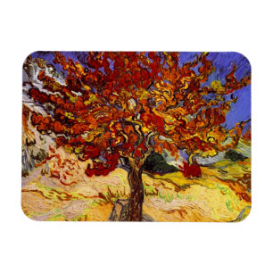 Vincent Van Gogh Mulberry Träd Fine Art Painting Magnet