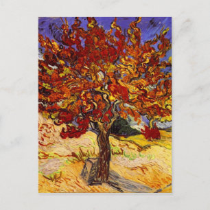 Vincent Van Gogh Mulberry Träd Fine Art Painting Vykort