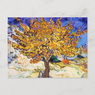 Vincent Van Gogh Mulberry Träd Fine Art Vykort