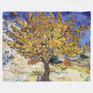 Vincent van Gogh - Mulberry Träd Fleecefilt