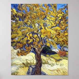 Vincent Van Gogh - Mulberry Träd Poster