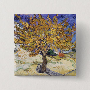 Vincent Van Gogh mullbärsträdträd, 1889 Knapp