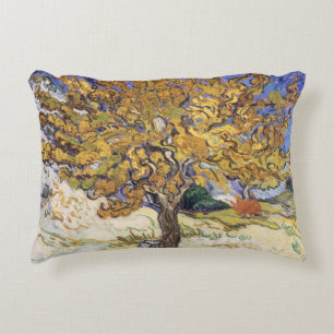 Vincent Van Gogh   mullbärsträdträd, 1889 Prydnadskudde