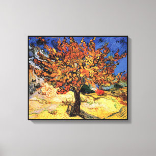 Vincent Van Gogh - Mullebärsträdet Fine Art Canvastryck