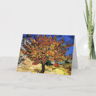Vincent Van Gogh - Mullebärsträdet Fine Art Kort