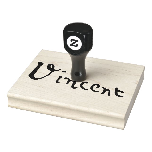 Vincent Van Gogh Namnteckning Stämpel (Stämpel)