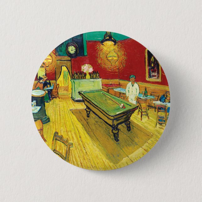 Vincent Van Gogh Nattcafé (Le café de nuit) Knapp (Framsida)