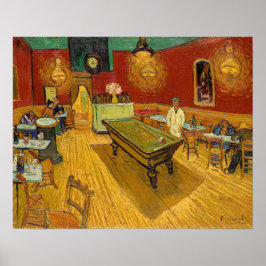 Vincent van Gogh - Nattcafé Poster