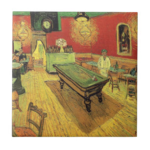 Vincent Van Gogh - Nattkafé Finkonst Kakelplatta