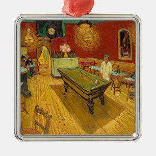Vincent van Gogh - Nattkaféet Julgransprydnad Metall