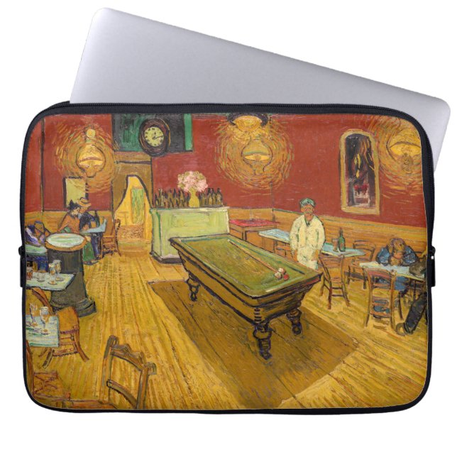 Vincent van Gogh - Nattkaféet Laptop Fodral (Framsidan)
