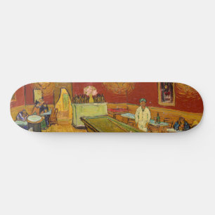 Vincent van Gogh - Nattkaféet Mini Skateboard Bräda 18,5 Cm