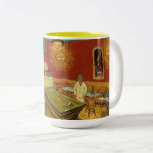 Vincent van Gogh - Nattkaféet Två-Tonad Mugg