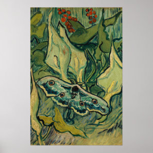 Vincent van Gogh - Nattpfauöga Poster