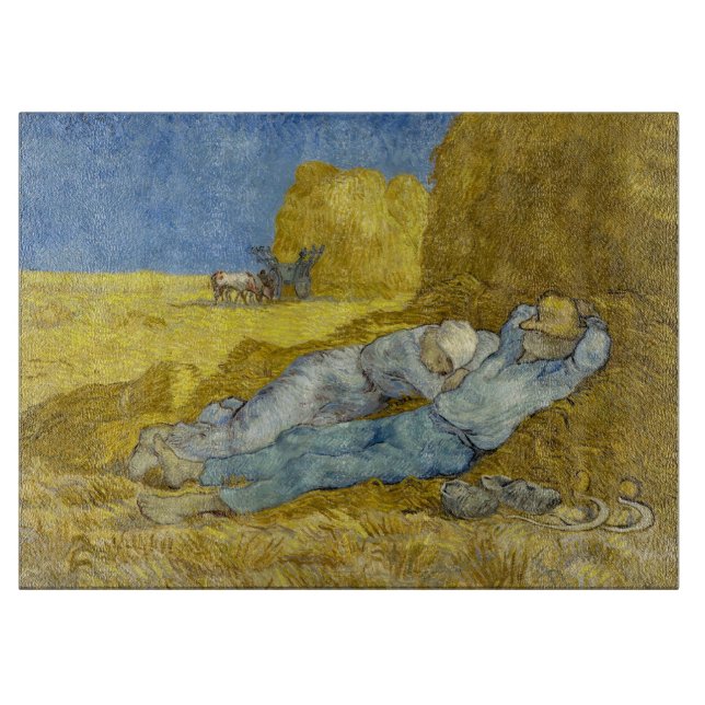 Vincent Van Gogh - Noon, rest från arbetet / Siest (Framsidan)