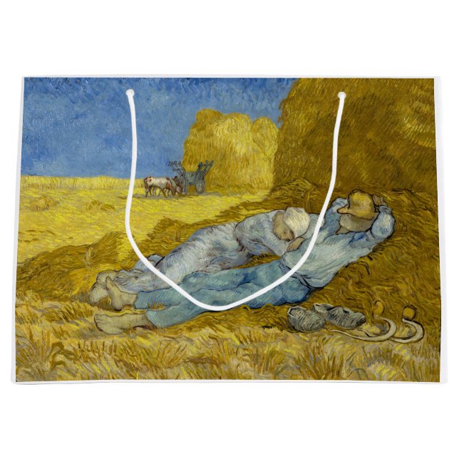 Vincent Van Gogh - Noon, rest från arbetet / Siest (Framsidan)