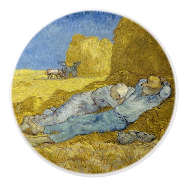 Vincent Van Gogh - Noon, rest från arbetet / Siest Knopp (Framsidan)