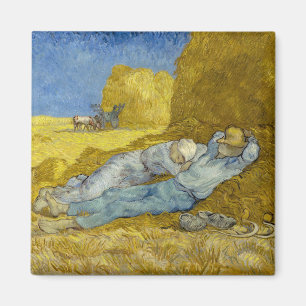 Vincent Van Gogh - Noon, rest från arbetet / Siest Magnet