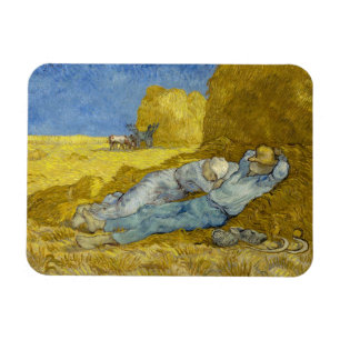 Vincent Van Gogh - Noon, rest från arbetet / Siest Magnet