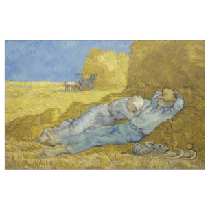 Vincent Van Gogh - Noon, rest från arbetet / Siest Tyg