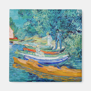 Vincent van Gogh - Oise-banken i Auvers Magnet
