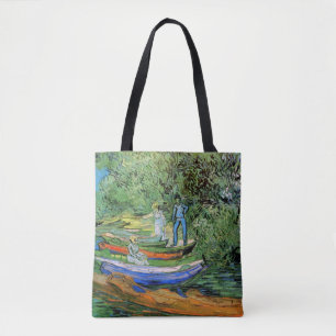 Vincent van Gogh - Oises strandbank vid Auvers Tygkasse