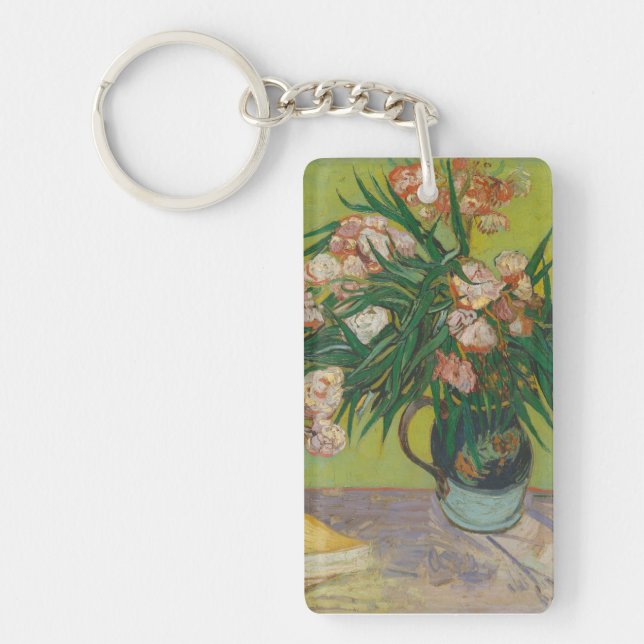 Vincent Van Gogh Oleander blom målning (Framsidan)
