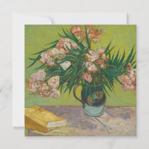 Vincent Van Gogh Oleander blom målning Anteckningskort