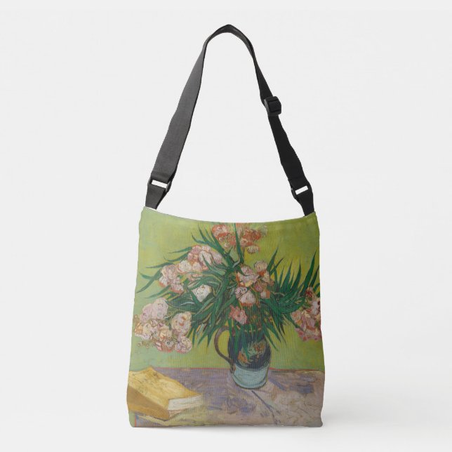 Vincent Van Gogh Oleander blom målning Axelväska (Framsida)