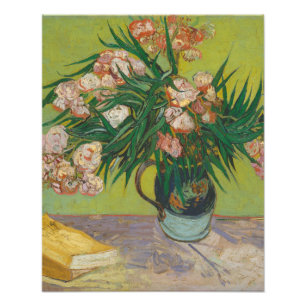 Vincent Van Gogh Oleander blom målning Fototryck