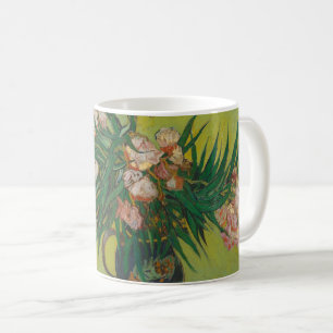 Vincent Van Gogh Oleander blom målning Kaffemugg