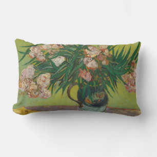 Vincent Van Gogh Oleander blom målning Lumbarkudde