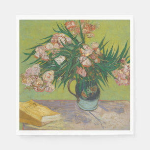 Vincent Van Gogh Oleander blom målning Pappersservett