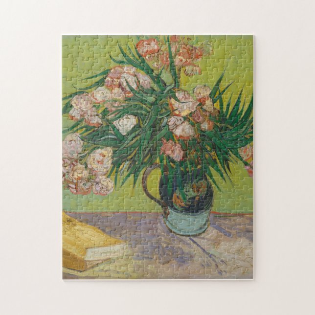 Vincent Van Gogh Oleander blom målning Pussel (Vertikal)