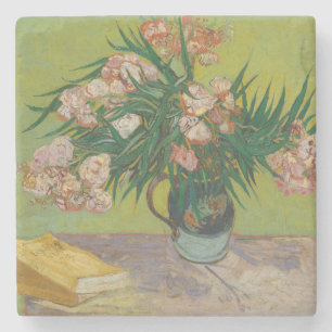 Vincent Van Gogh Oleander blom målning Stenunderlägg
