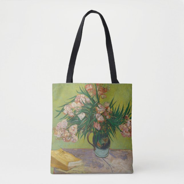 Vincent Van Gogh Oleander blom målning Tygkasse (Framsida)