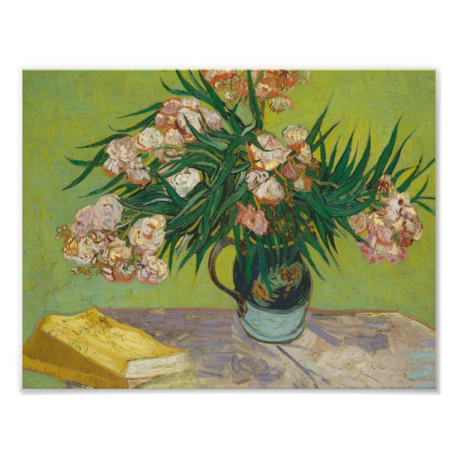 Vincent van Gogh - Oleanders Fototryck (Framsidan)
