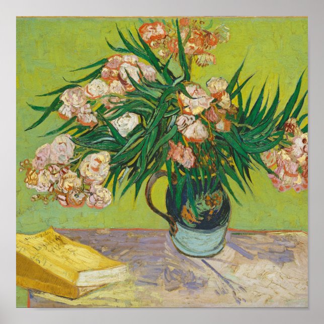 Vincent Van Gogh Oleanders Poster (Framsidan)