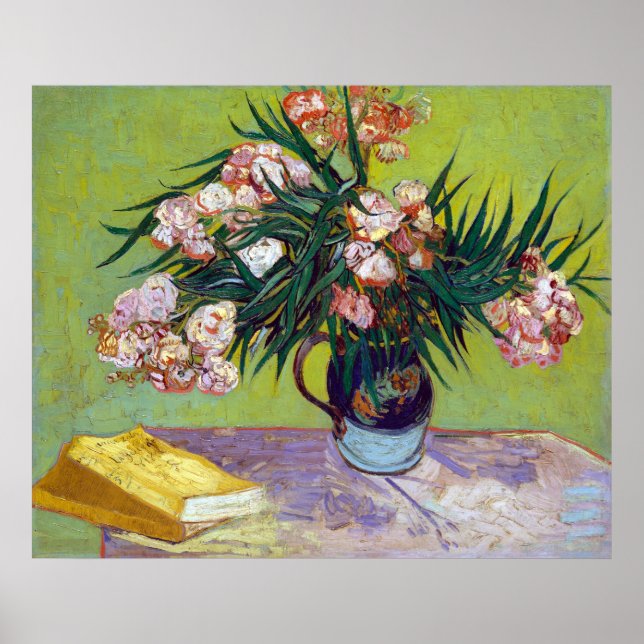 Vincent van Gogh Oleanders Poster (Framsidan)